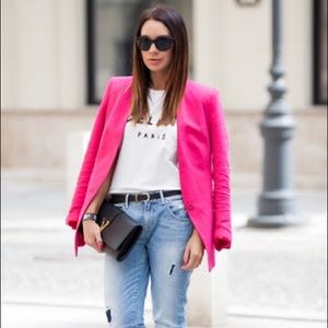 Pink Zara Blazer